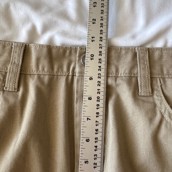 Perry Ellis Cottons Men's Chino Casual Dress‎ Pant Tan/Beige 34x32 Khaki Office - Picture 11 of 13